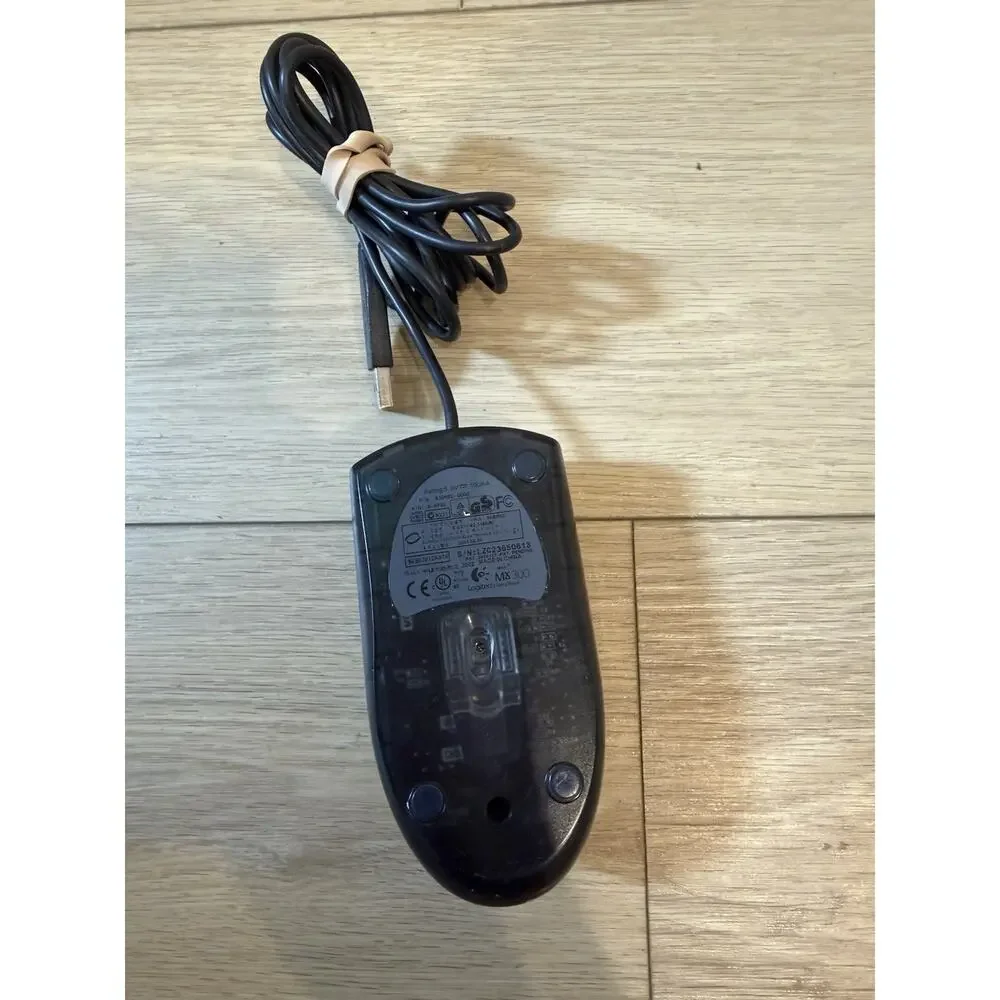 Logitech MX300 Optical Wheel Mouse Black / Silver USB Mouse M-BP82 Tested Rare!